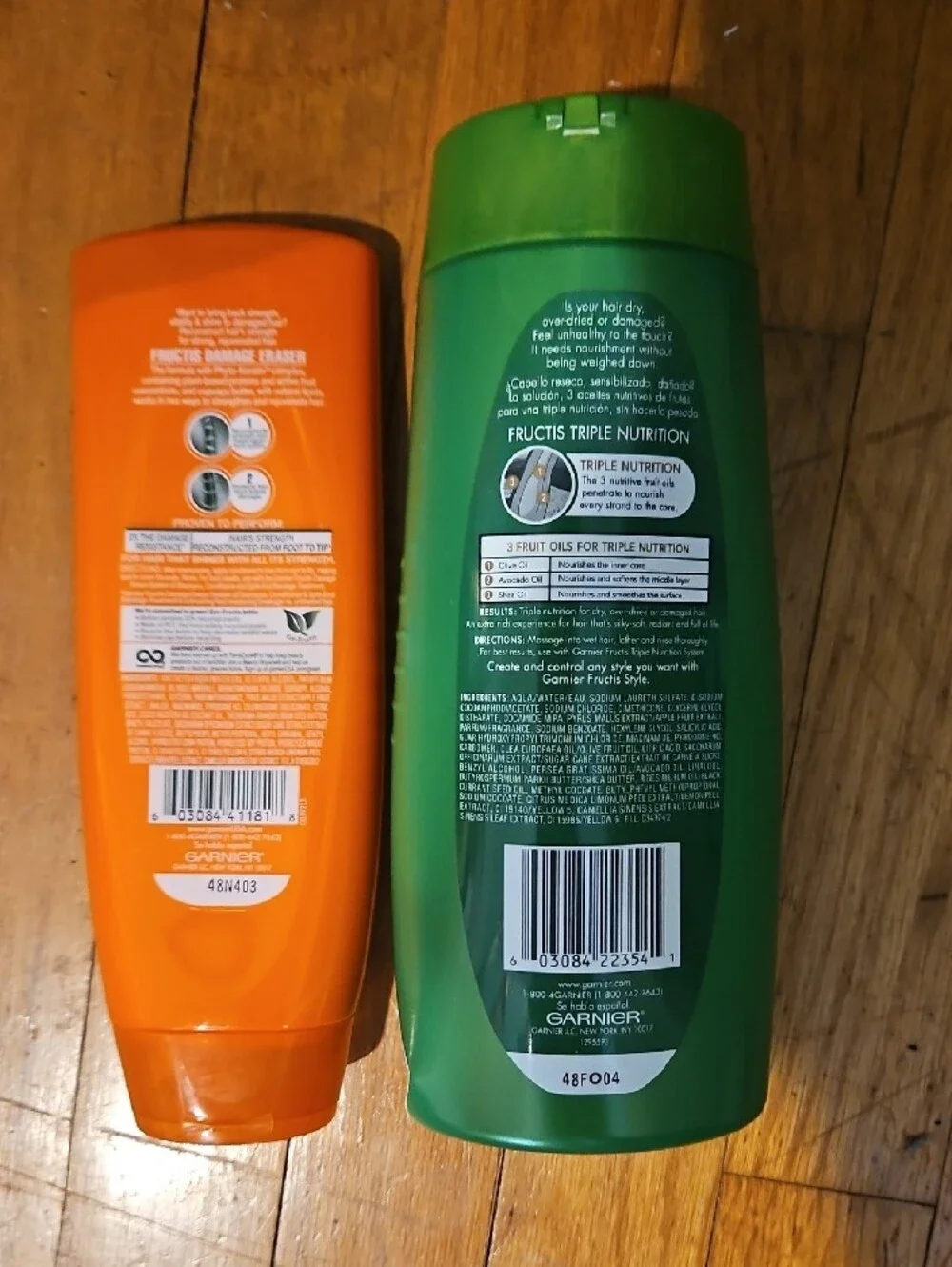Garnier Fructis Fortifying Shampoo & Damage Eraser Conditioner